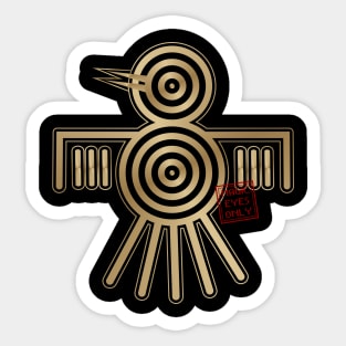 Crop circle 107 Sticker